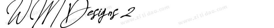WM Designs 2字体转换